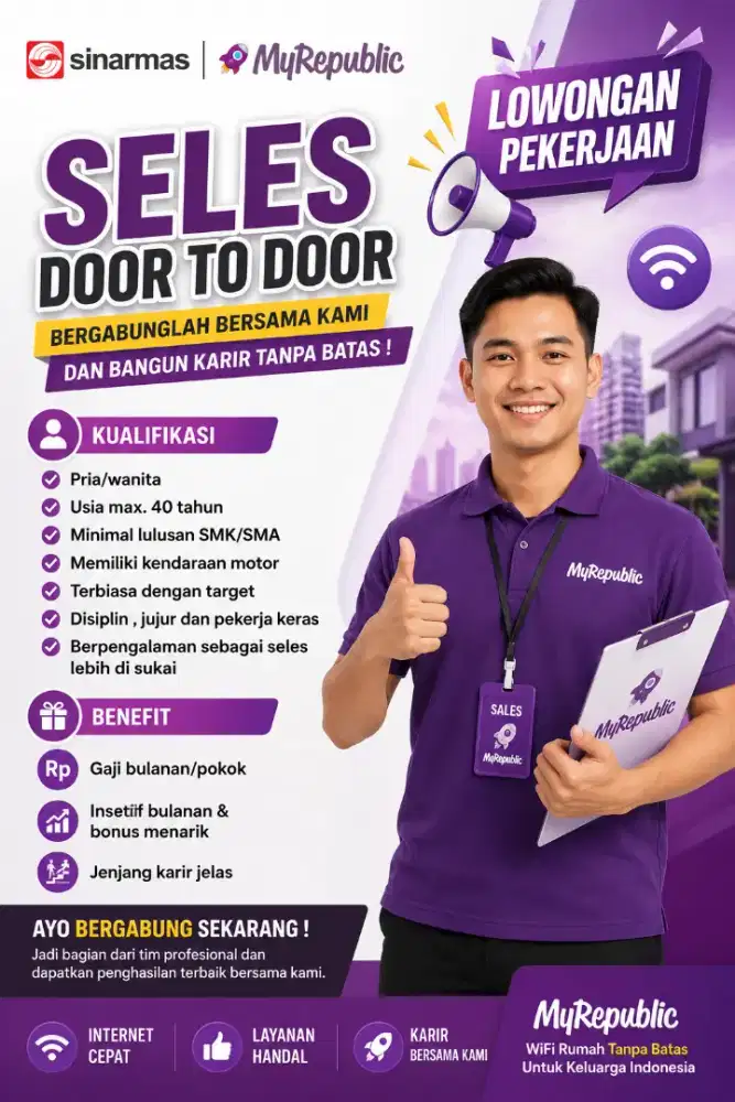 Lowongan Kerja Seles Wifi