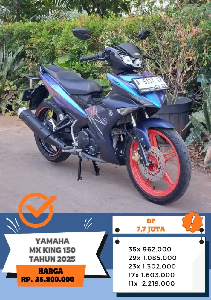 YAMAHA MX KING 150 TAHUN 2025