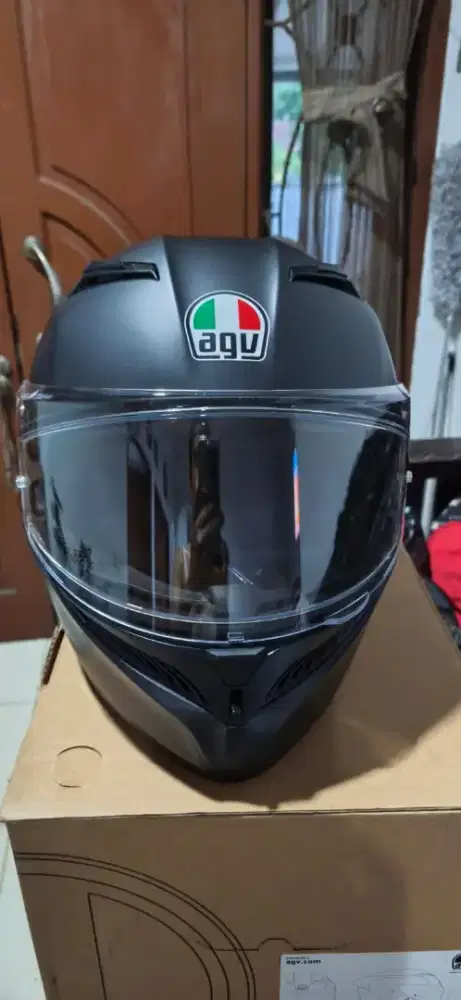 WTS: AGV K3 Matt Black Asian Fit Size M - Like New (Baru 1x Pakai)