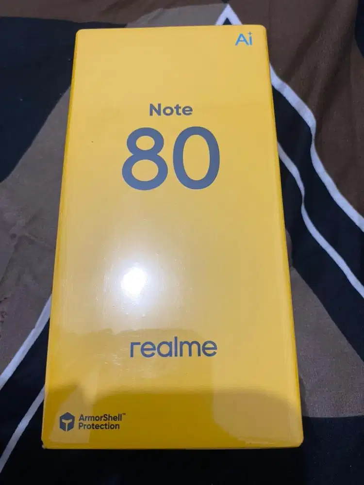 HP Realme Note 80 64GB/128GB glacier Blue kondisi baru