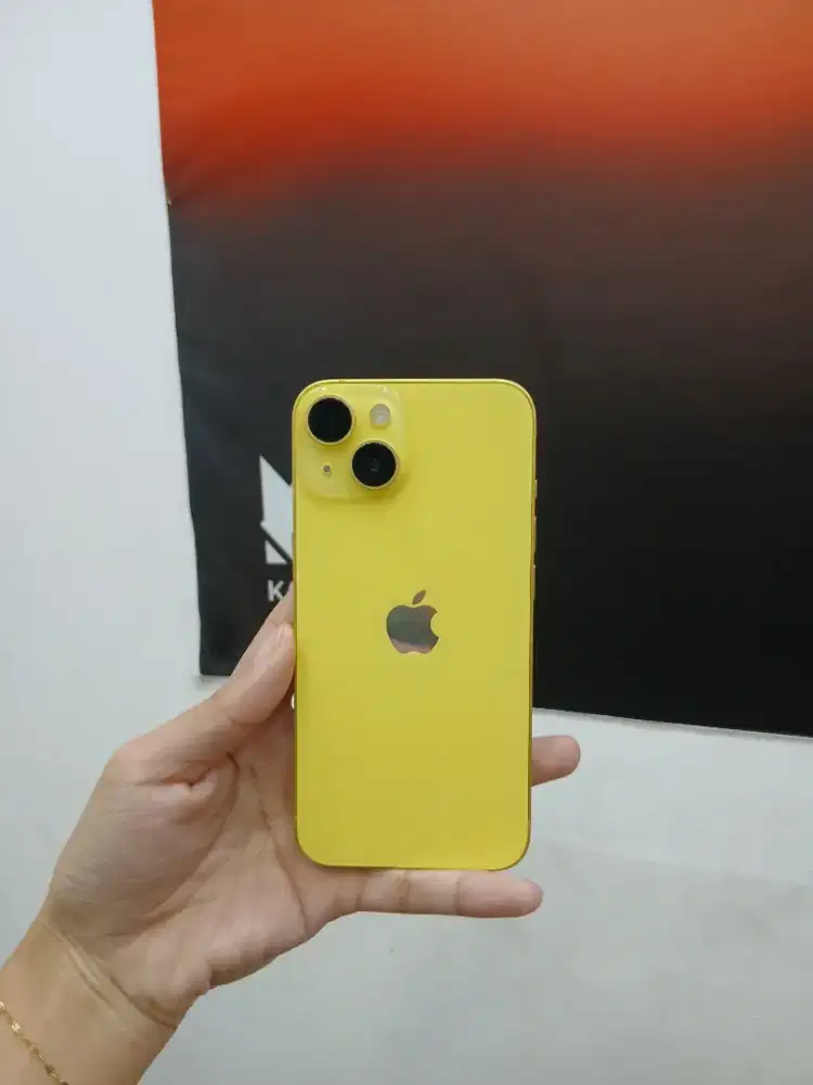 Iphone 14 128gb garansi permanent all op cicilan bunga rendah