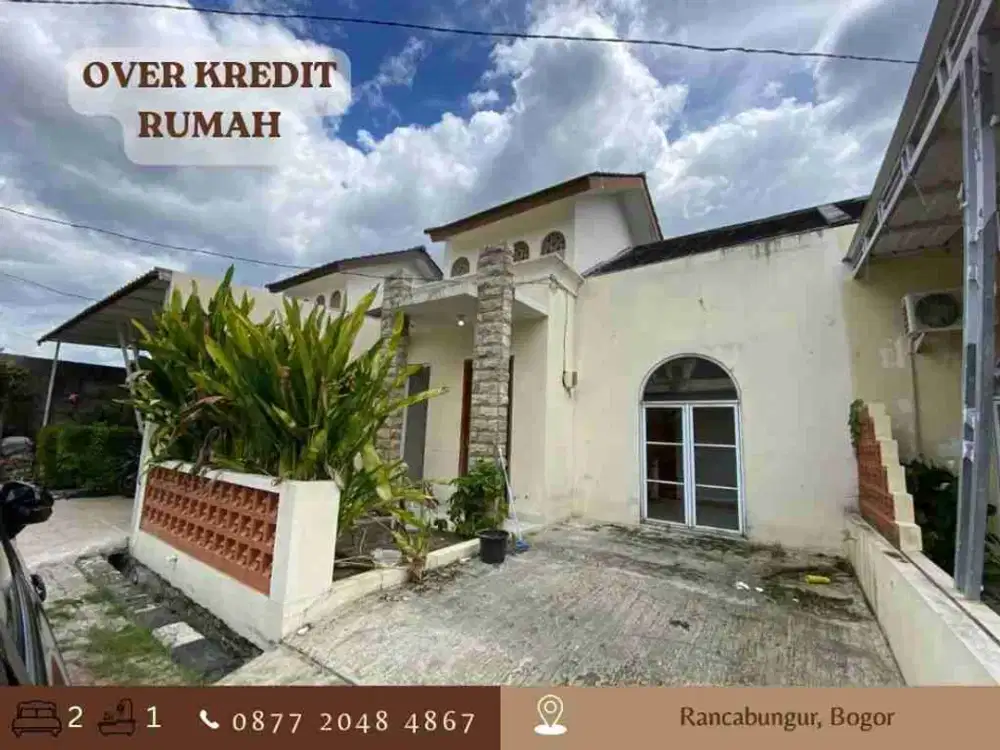 Rumah Murah 35JT Over Kredit di The Andalus Rancabungur dkt IPB