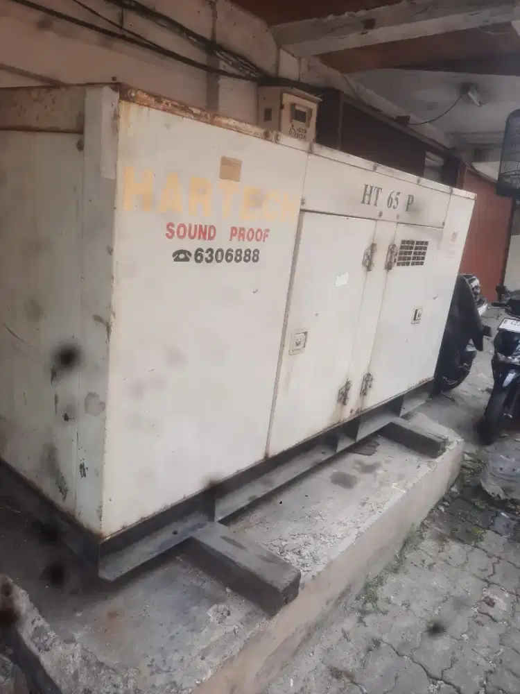 Jual cepet aja ni genset hartech ht 65p