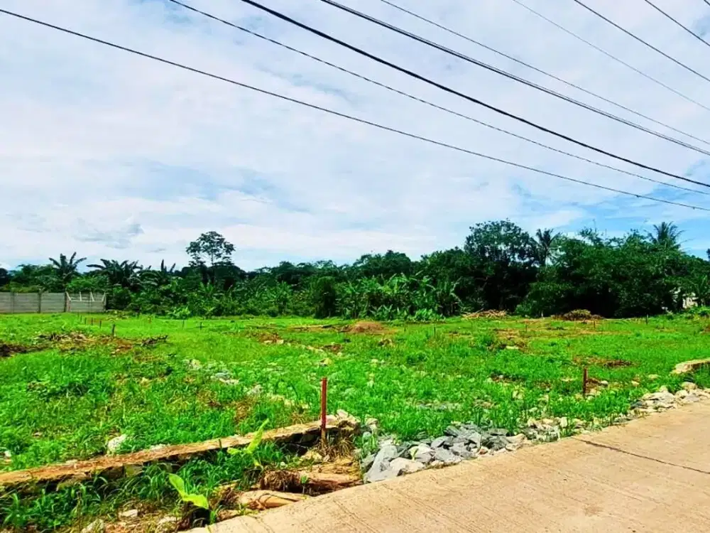 Kavling Tanah 1 Jt-an, 10 Menit Stasiun Jatake BSD, SHM