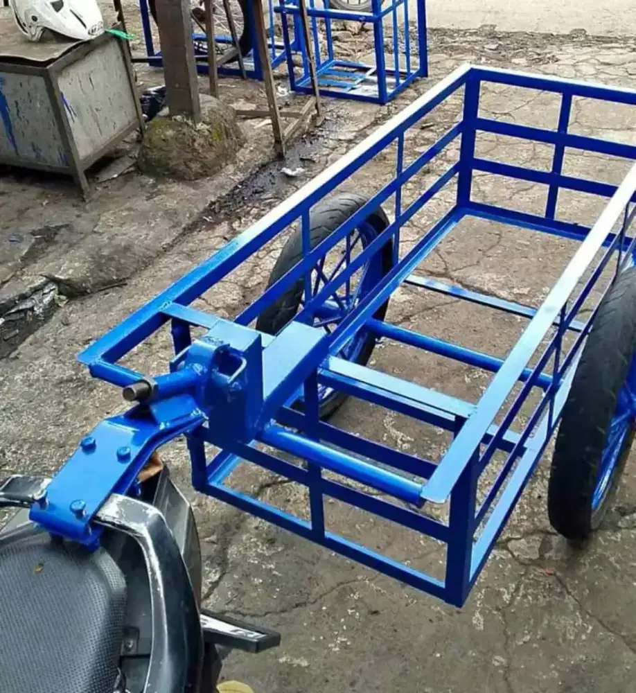 Roda gerobak derek