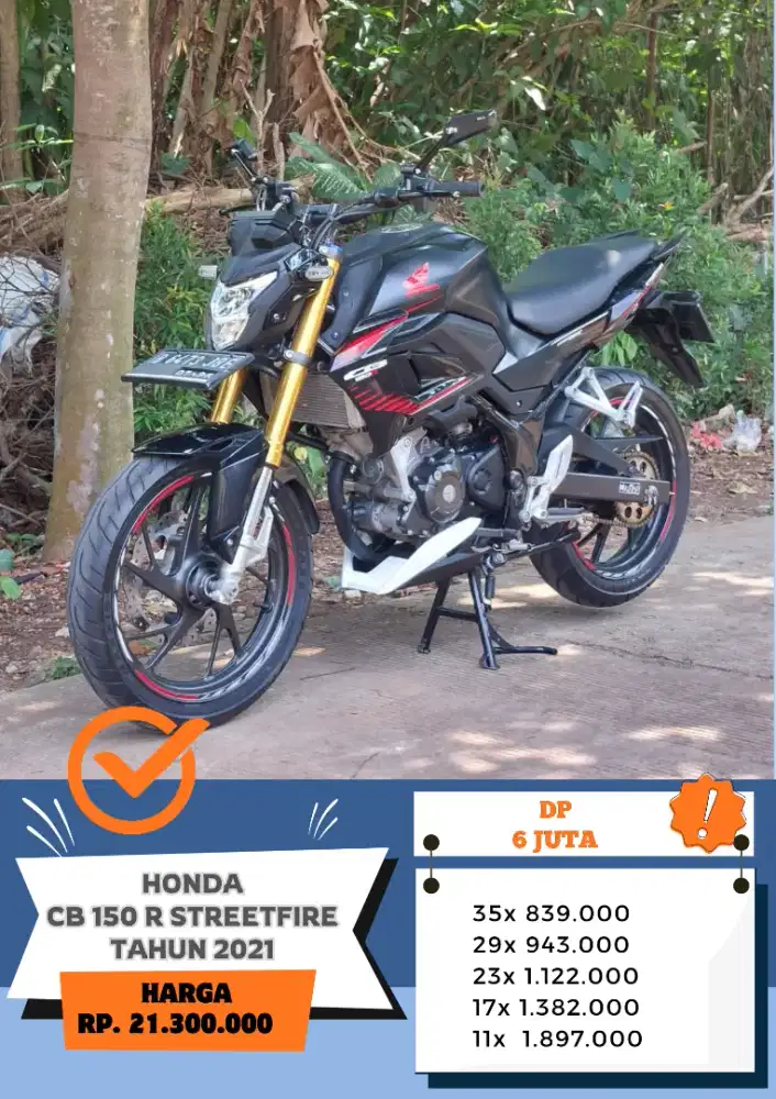 KM 7 RIBU!! HONDA CB 150 R STREETFIRE TAHUN 2021