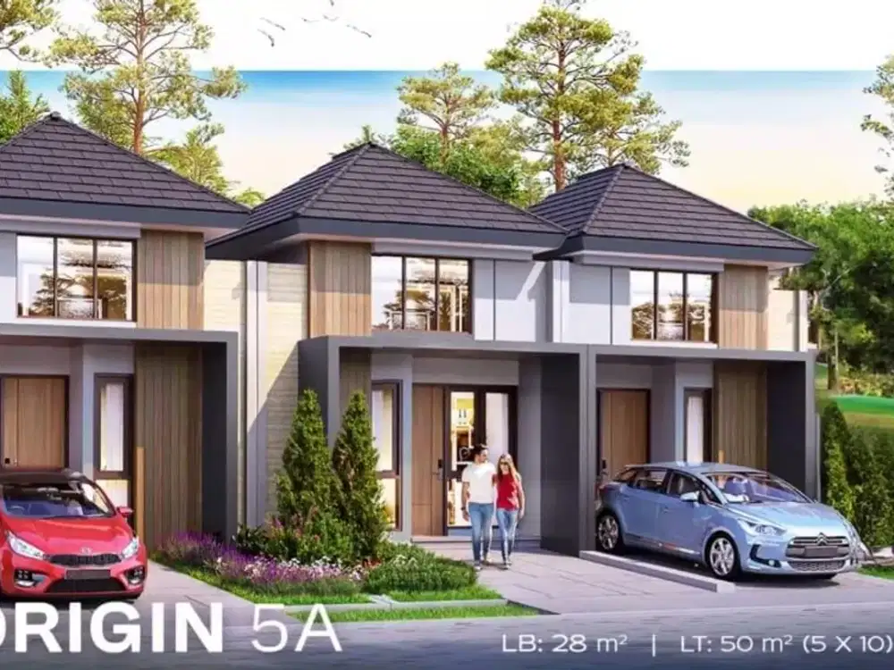 Jual Rumah Citra Garden Serpong Type  Origin 5A Free PPN Dan Harga Promo Bulan Kemerdekaan Stock Terbatas