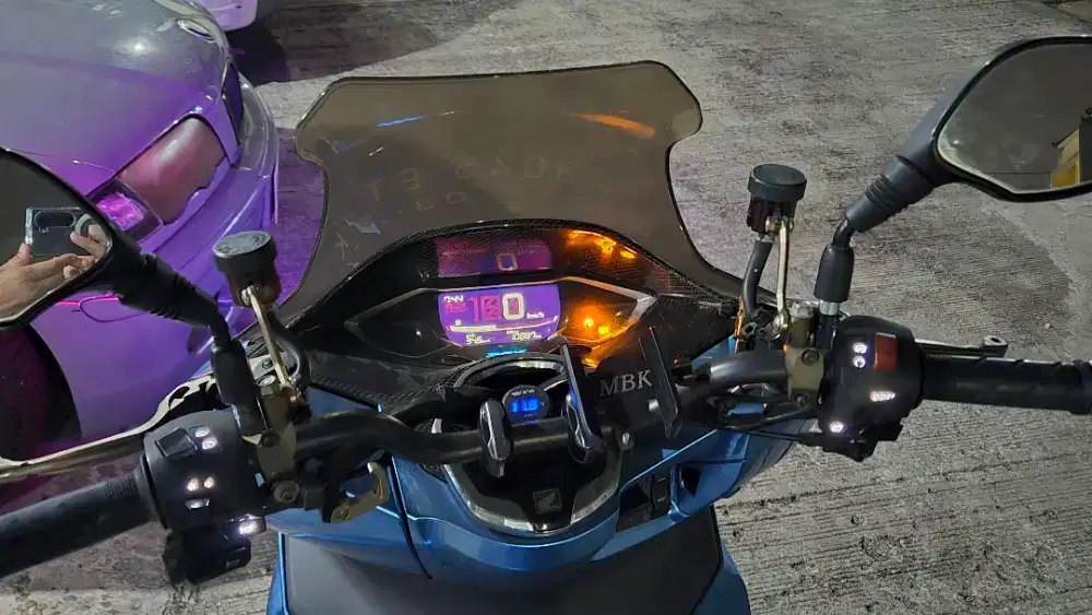 ​Honda PCX 160 ABS 2022 Biru Doff Full Modif Proper, Hedon (15jt)