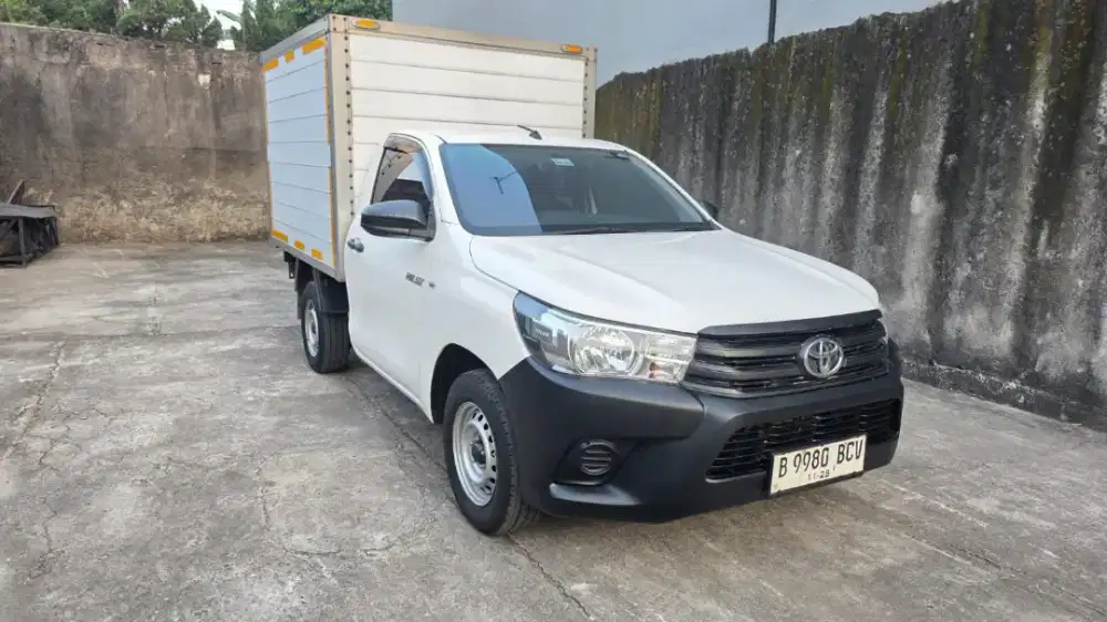 Hilux 2.5 Box Alminium 2018 manual diesel pjk pjg 11/2026 km 86rb asli
