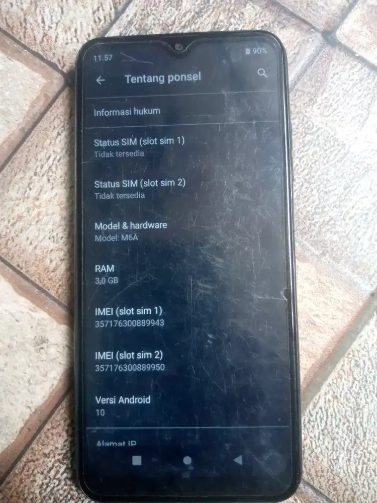Di jual hp Evercoss M6A