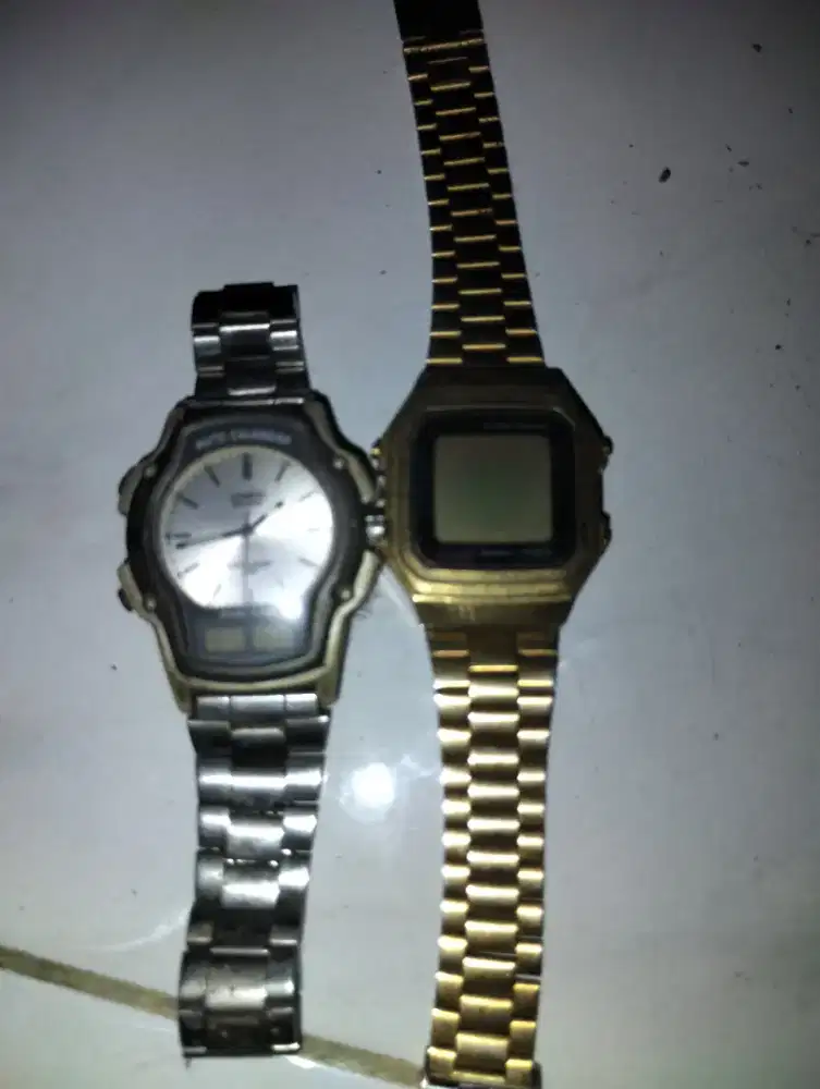 2 jam tangan Casio mati ori
