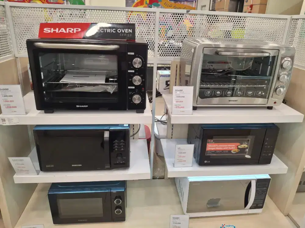 Kredit Oven dan Microwave tanpa DP barang langsung bisa diantar