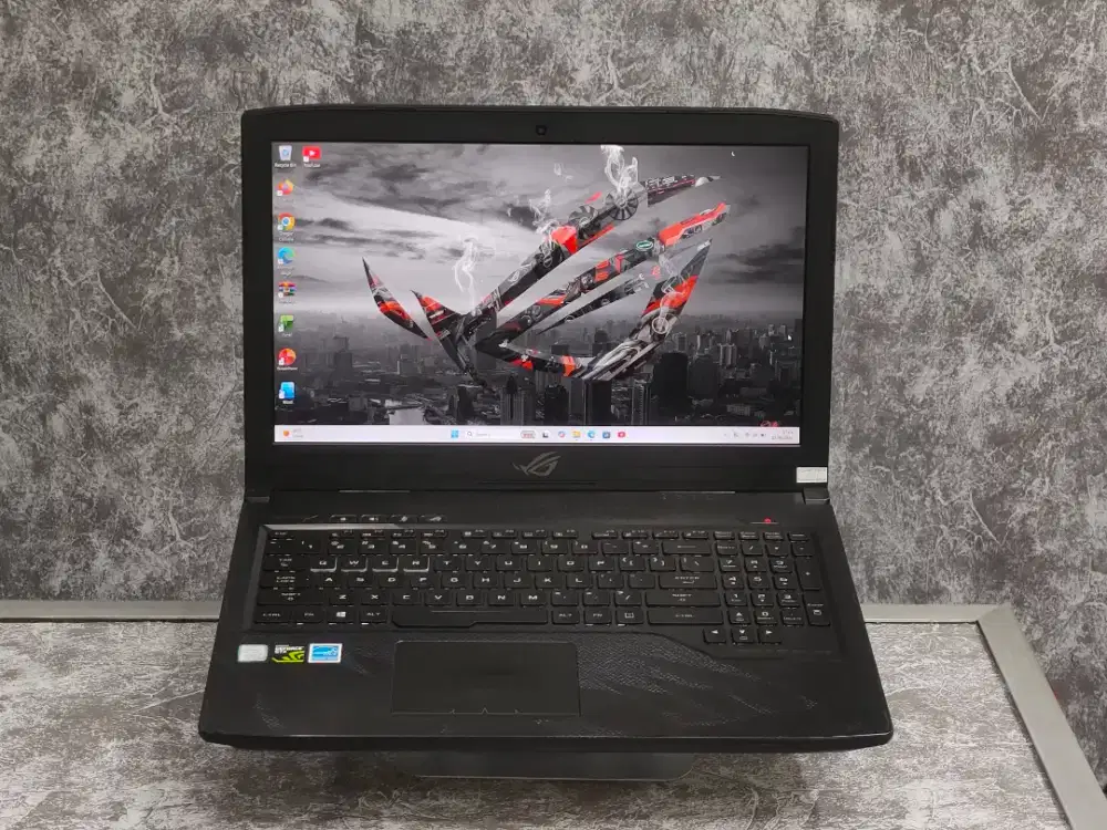 ROG STRIX GL503G/INTEL CORE I7-8750H/VGA GTX 1050TI/8GB/SSD 128GB/1TB