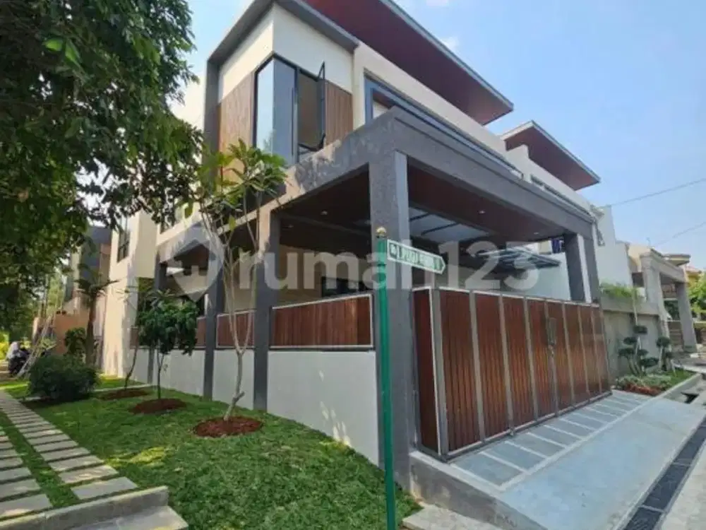 Dijual Rumah Brand New (10 X 15) Hadap Selatan Semi Furnish Griya Loka BSD