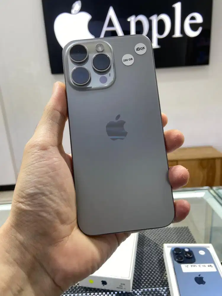 Iphone 15 Promax 256GB scnd Ibox fullset