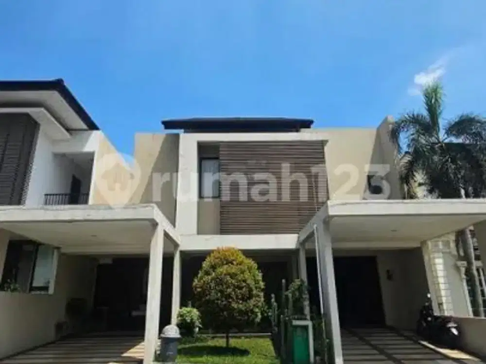 Dijual Rumah Virginia Lagoon di BSD Siap Huni SHM ( 4+1 KT ) Hadap Timur Laut