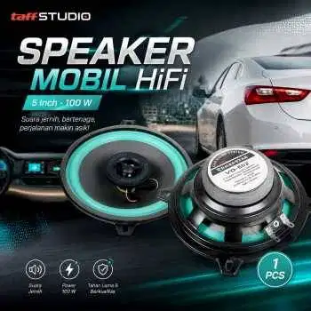 Speaker Mobil Subwoofer HiFi 5 Inch 100 W 1 PCS
