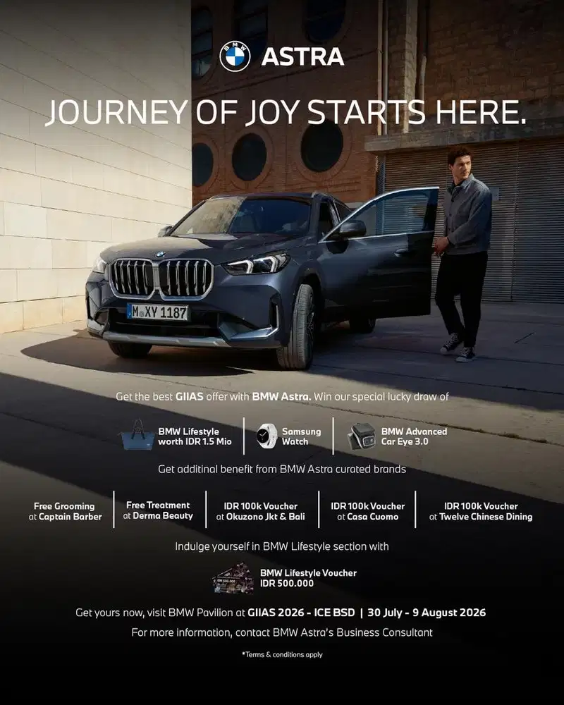 Promo BMW X1 Special GIIAS