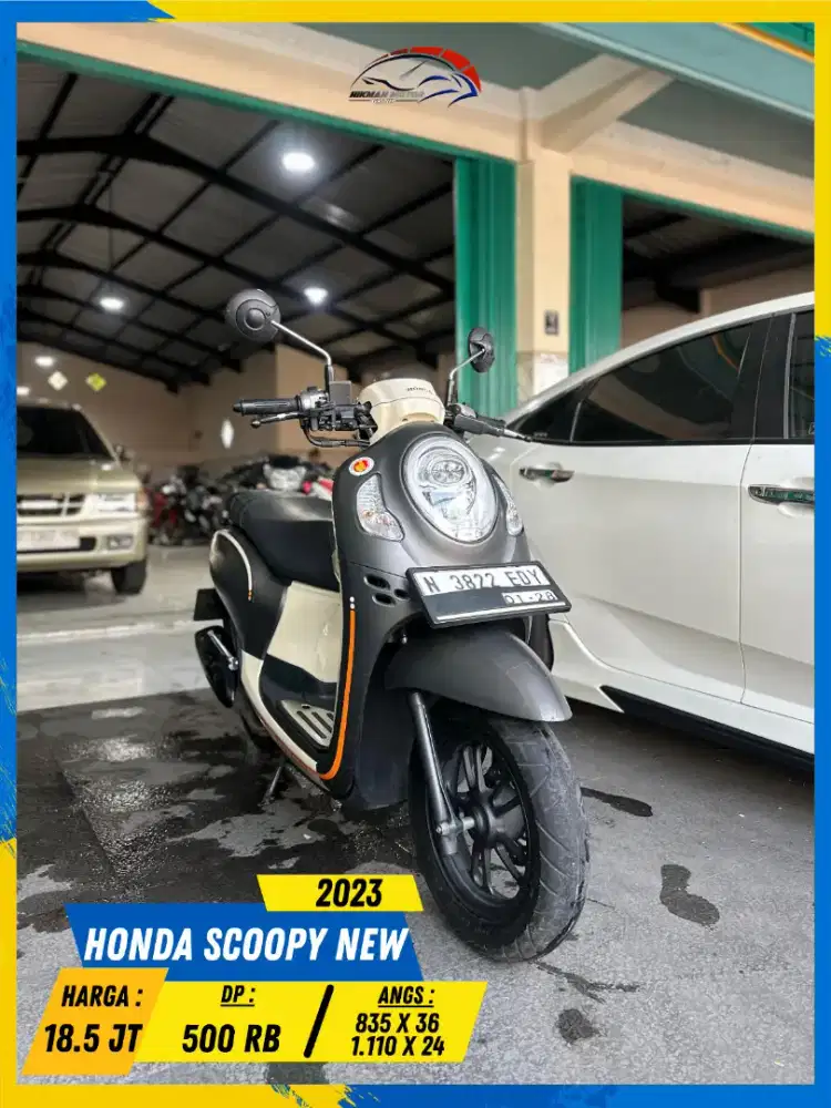 HONDA SCOOPY NEW 2023 NEGO MASZEHH HIKMAH MOTOR KEPUH MALANG