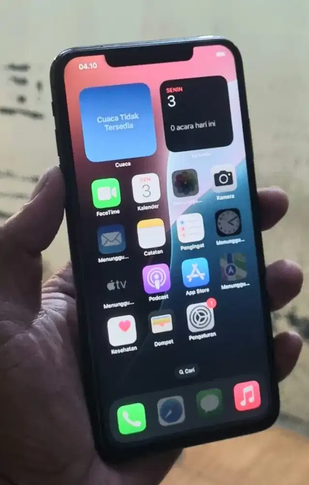 Iphone xs max 256gb unit kabel data