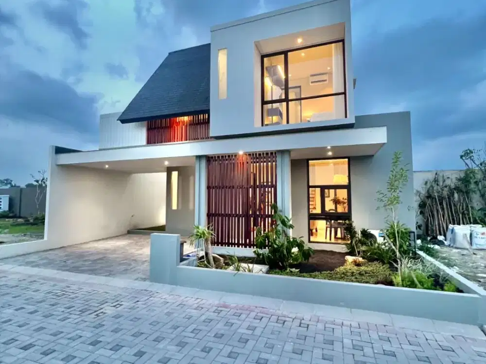 Rumah Cluster Premium Smart Home Dekat Tol Gamping – SHM & PBG Ready – Sidoarum Sleman