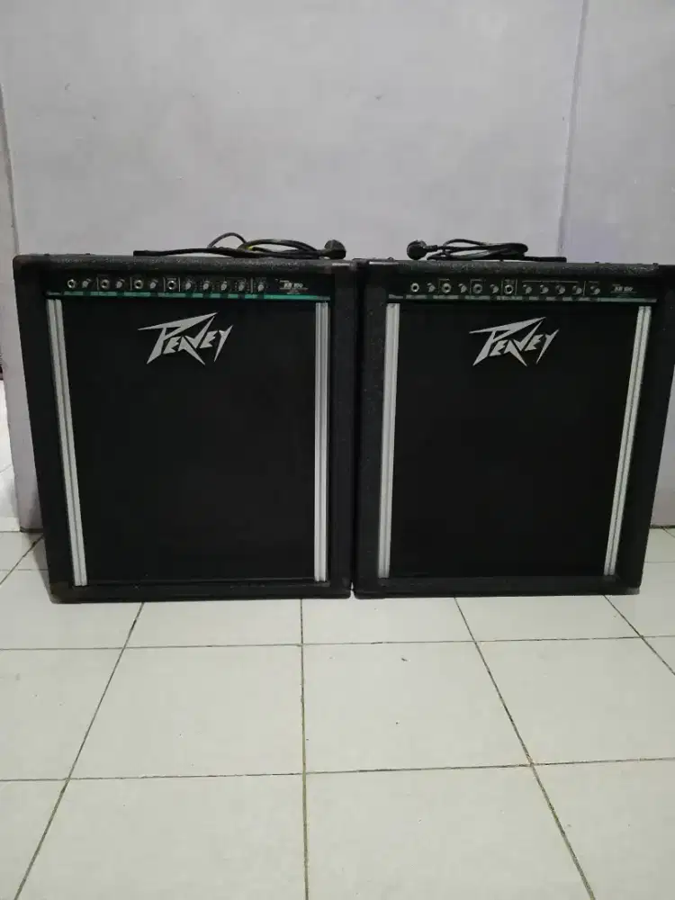Peavey KB-100 teal stripe ( 2 unit + 1 hardcase )