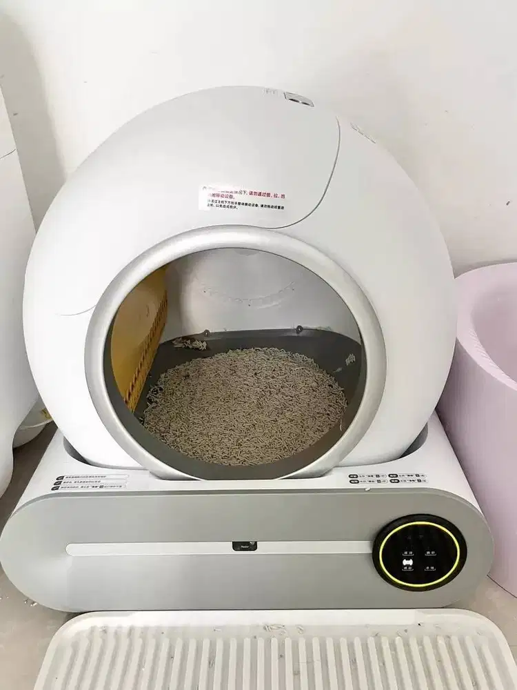 Toilet Box Kucing Automatic Self Cleaning App Control