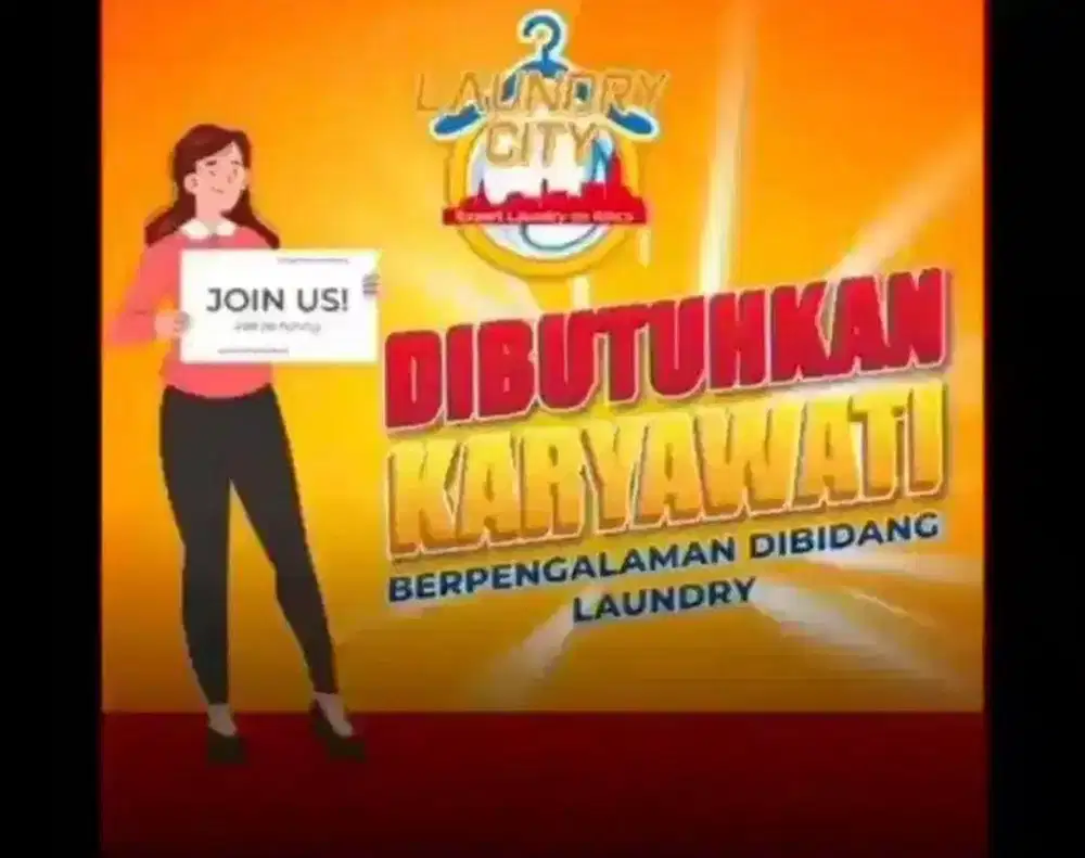 Lowongan Bagian Setrika Uap Laundry