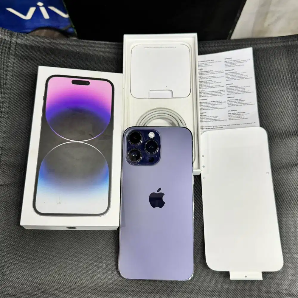 iphone 14 pro max 512gb iboc fullset original bukan oem mulus like new