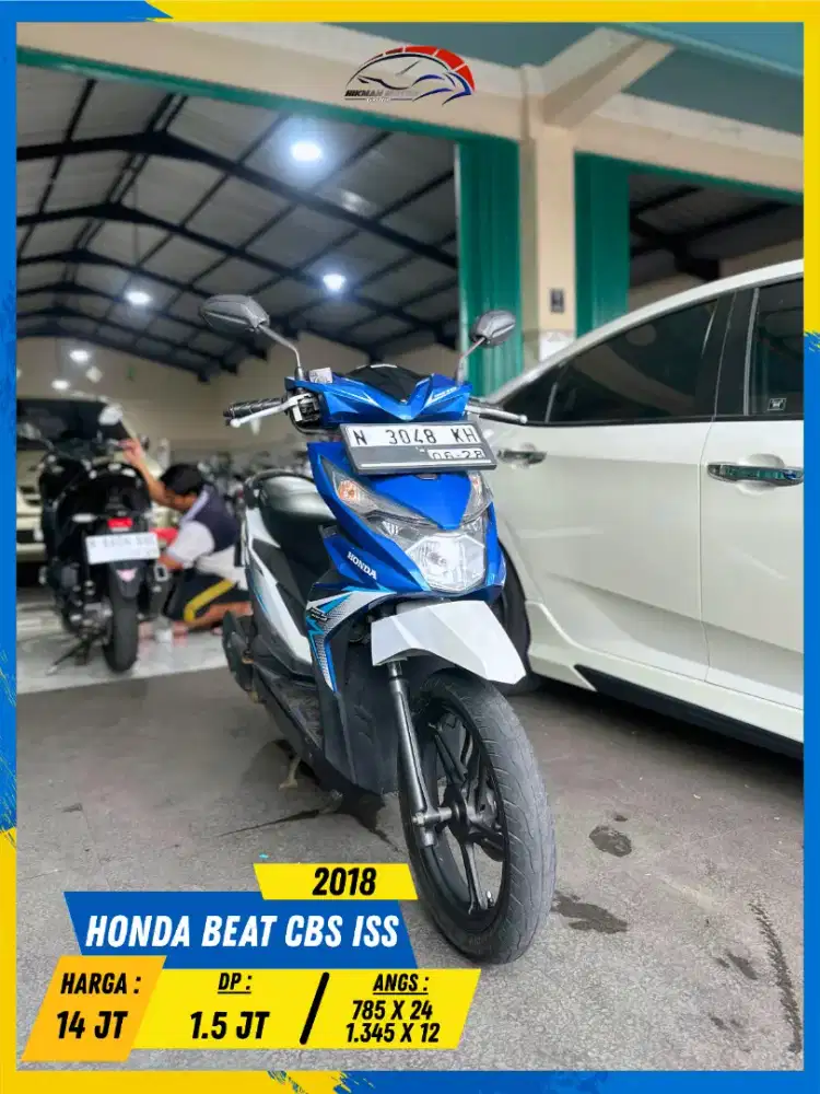 HONDA BEAT CBS ISS 2018 NEGO MASZEHH HIKMAH MOTOR KEPUH MALANG