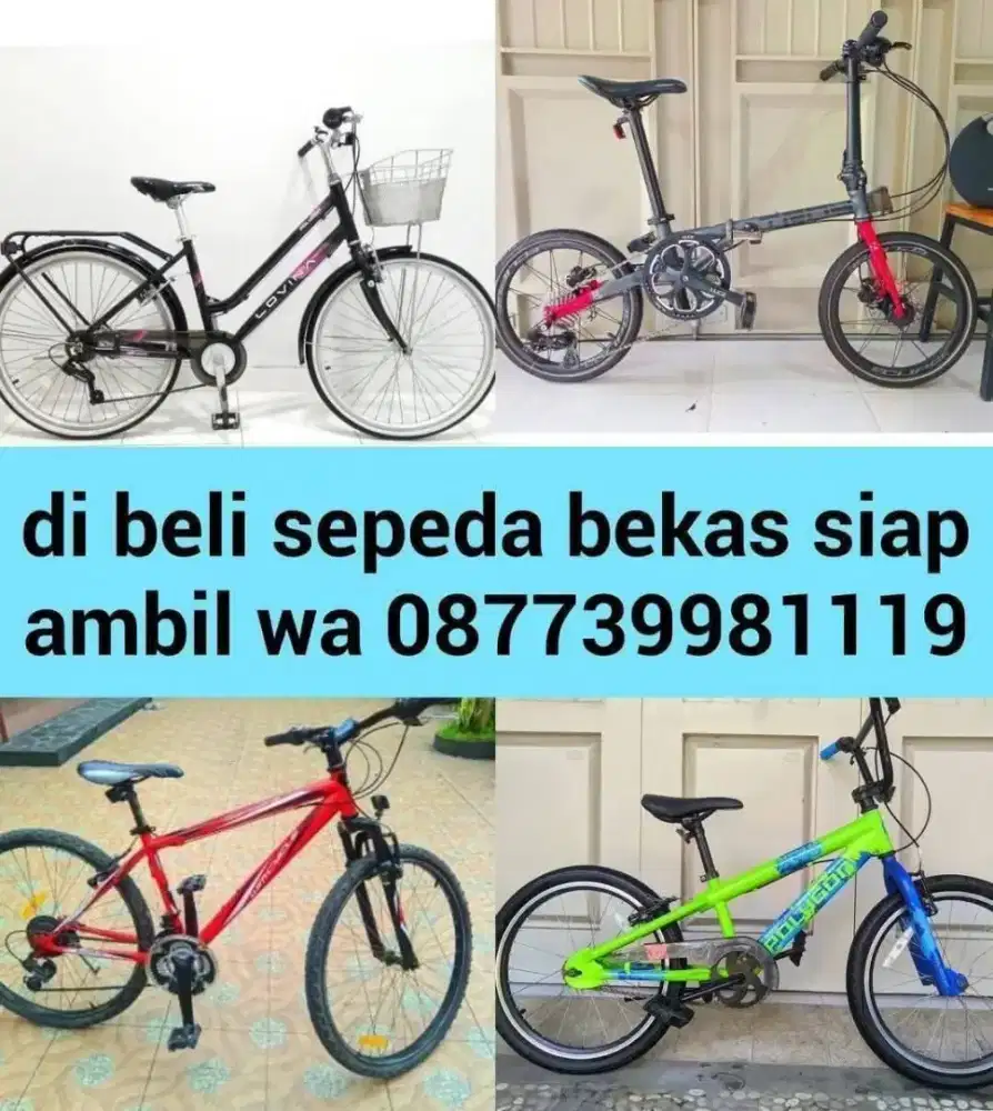 cari & di beli sepeda bekas Polygon Thrill dll yg mau di jual sy beli