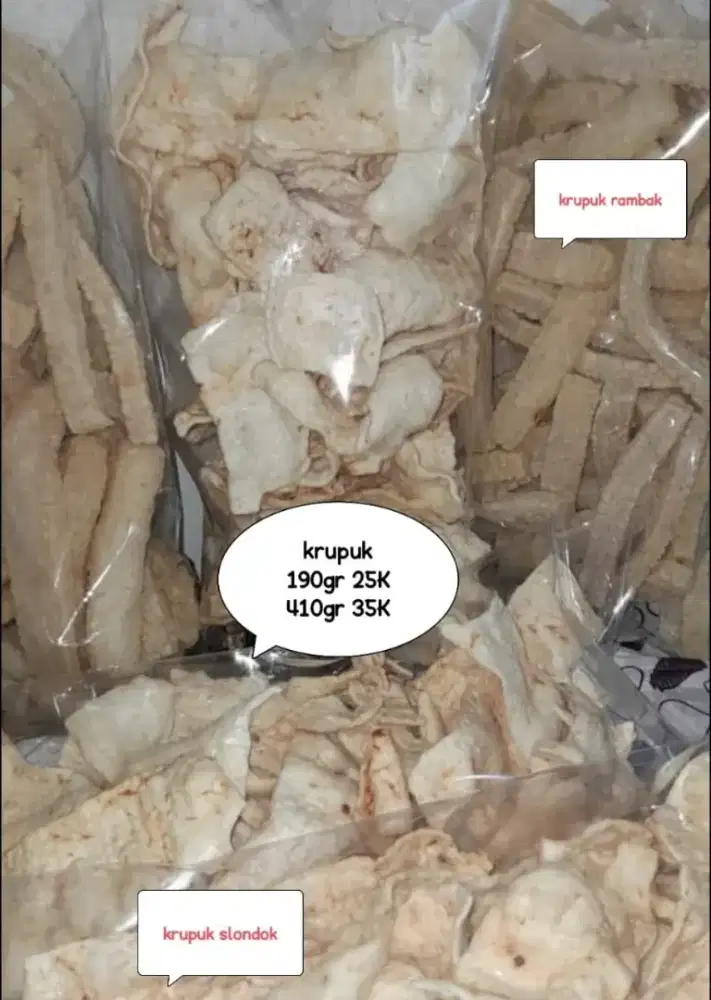 distributor krupuk rambak & slondok