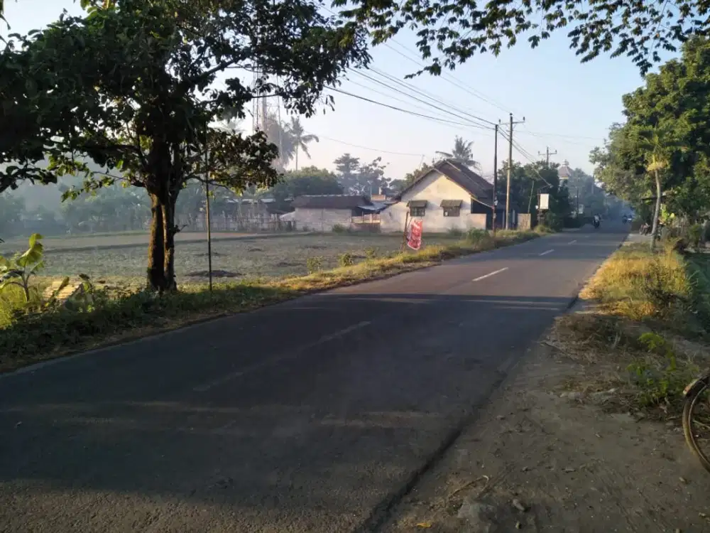 Lahan Luas Jalan Wonosari Sendangtirto Berbah Sleman