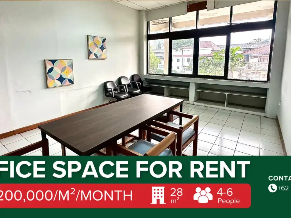 Strategic Office Space in Kemang | 30m from Antasari | Free Parking & 24/7 access