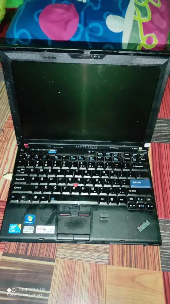 Laptop Lenovo Thinkpad x201 i , kondisi normal pemakaian sendiri