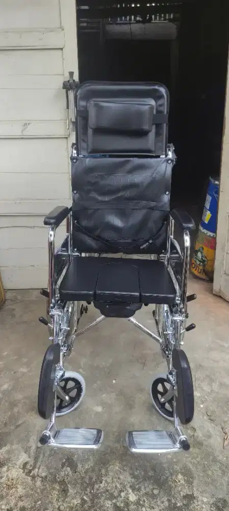 KURSI RODA WHEEL CHAIR 3 IN 1 BISA TIDUR DAN BAB MERK ONEHEALTH NEW
