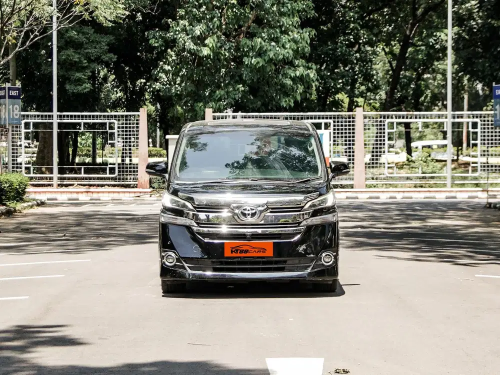 Toyota Vellfire 2.5 G AT 2017 Hitam