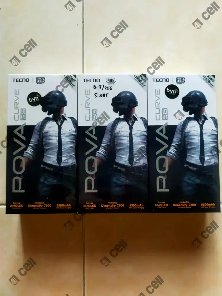 Pova Curve 5G ram 8+8/256 100% baru Termurah