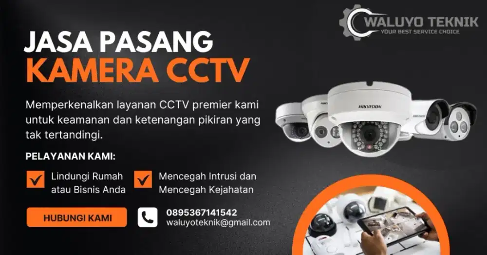 Paket cctv 1-16 kamera ezviz hikvision hilook dahua dll