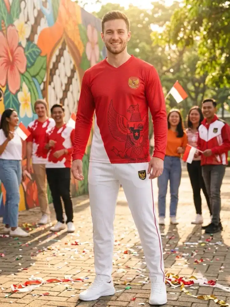 Jersey Premium Merah Putih