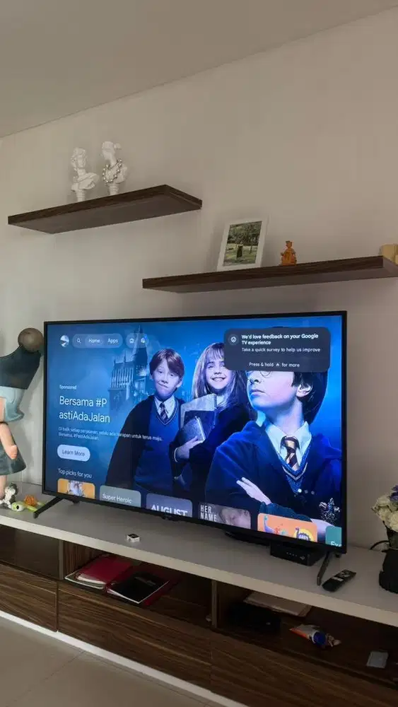 SHARP AQUOS Google TV 65” 4K UHD