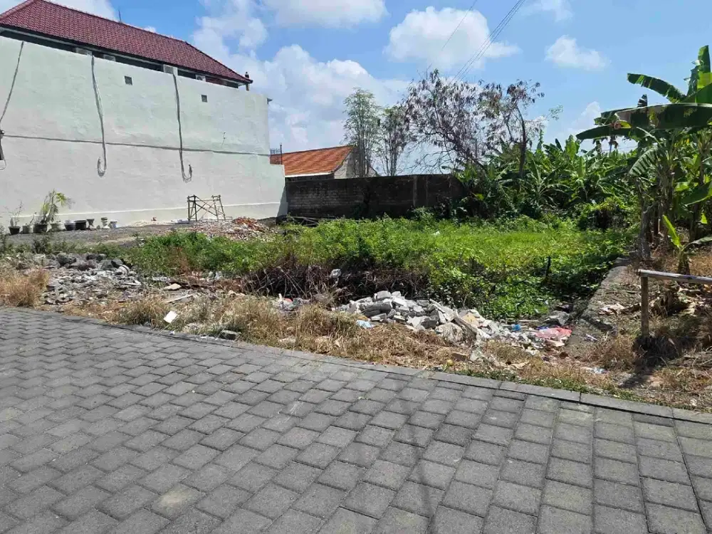Jual Tanah Zona Kuning luas 144m/1.44are lokasi area jl Batur Sari dekat pantai sanur area investasi