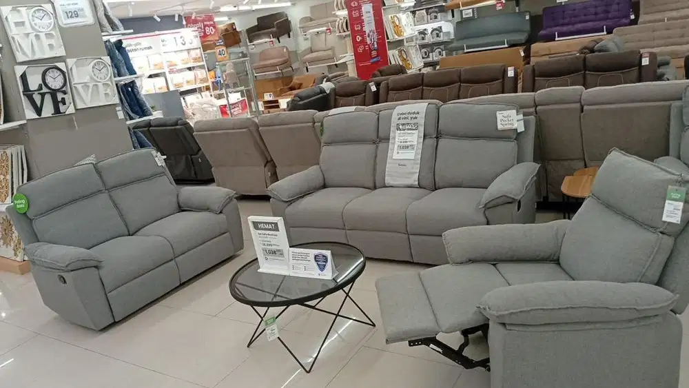 SOFA SET RECLINER NEO LORRY