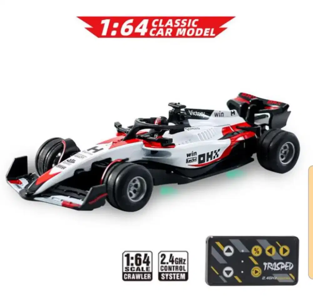 Remote Control Formula 1 (F1) 1:64