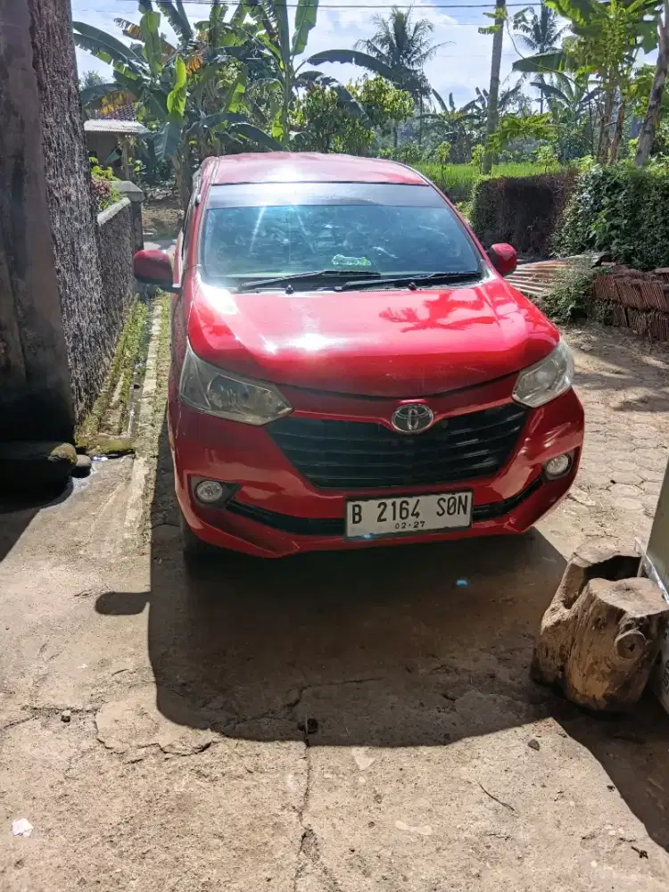Toyota Avanza tipe E 2017