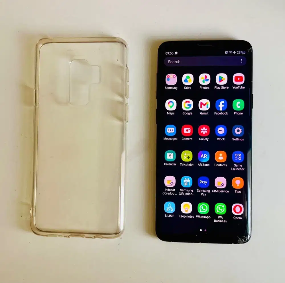 Samsung S9+ Plus 6/64 Dual Sim SEIN, Part Masih Ori, Normal