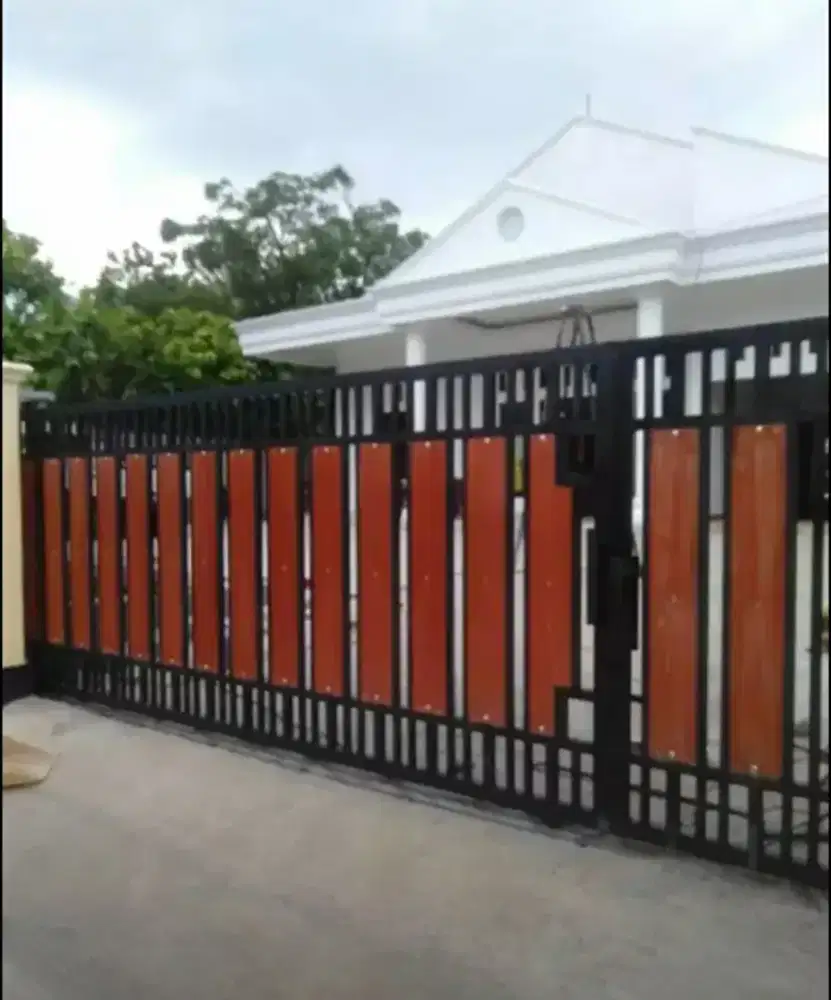 Terima bikin Pagar minimalis berbagai model dll..