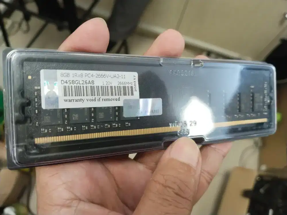 Dijual Ram PC/Longdim 8gb  DDR4 PC 2666 merk V-GEN siap pasang COD BGR