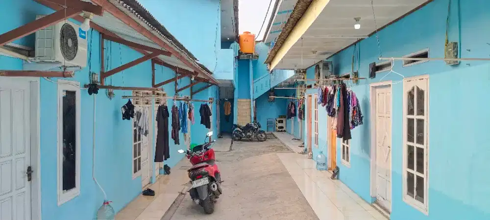 DI JUAL KONTRAKAN 30 KAMAR DI MEKARMUKTI JABABEKA 2 CIKARANG UTARA