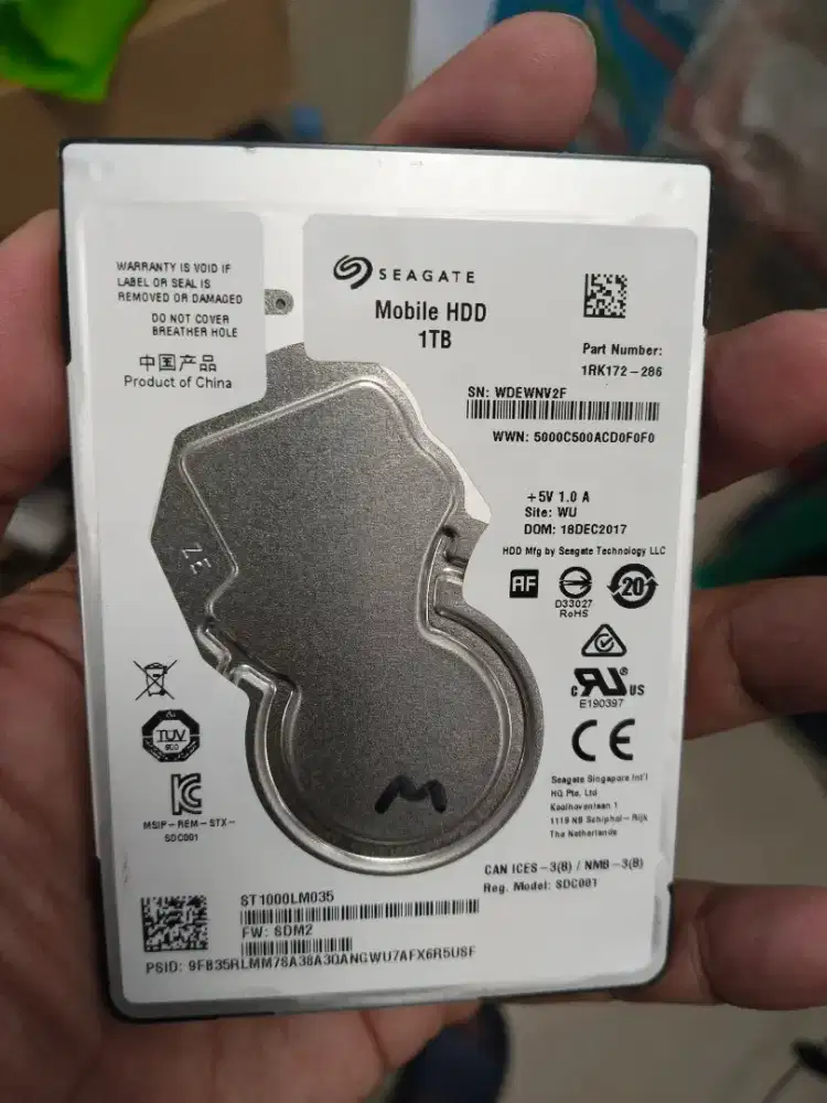 Dijual hardisk laptop Ori Cabutan dari laptop Sentinel 100% 100% Siap